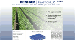 Desktop Screenshot of denhamplastics.com